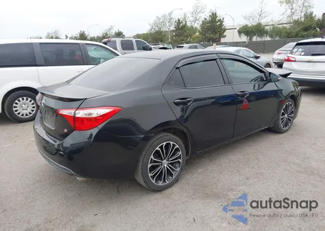 2015 Toyota Corolla S Plus из США, поврежденный, VIN 5YFBURHE4FP337657